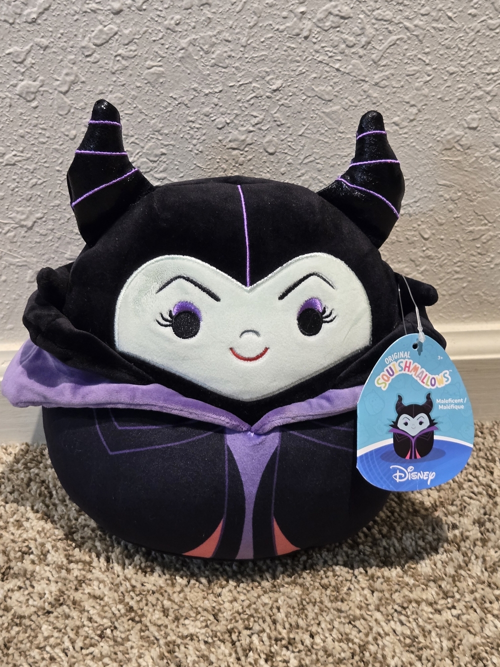 Disney Squishmallows 8" Malificent The Evil Queen